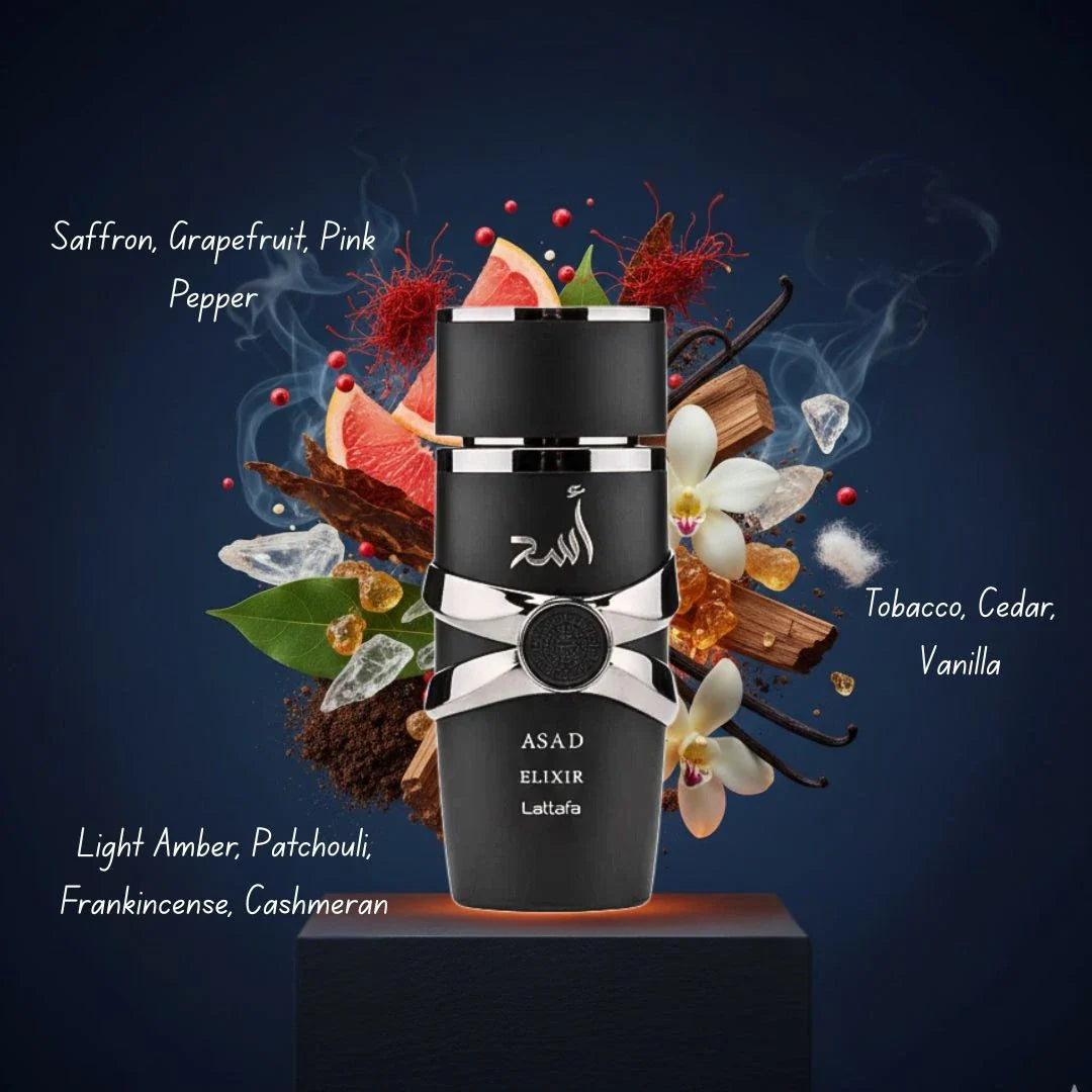 Lattafa Asad Elixir For Men Eau De Parfum 100ML