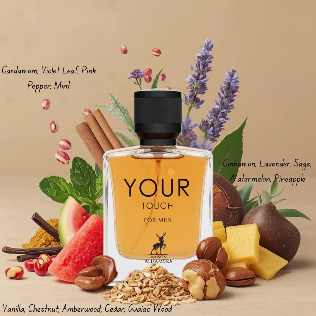 Maison Alhambra Your Touch For Men Eau De Parfum 100ML