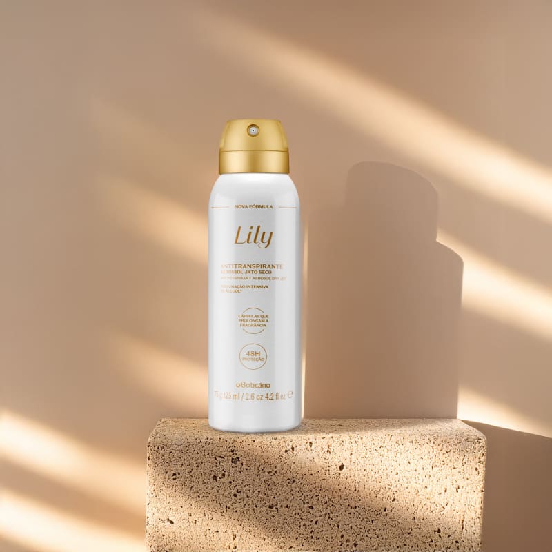 Lily Antiperspirant Aerosol Dry Jet