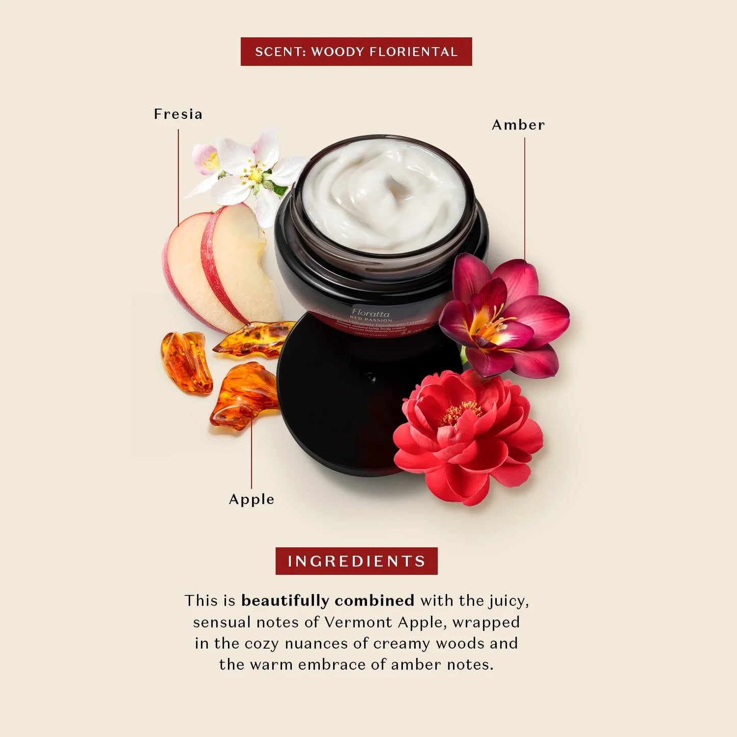 Floratta Red Passion Body Lotion