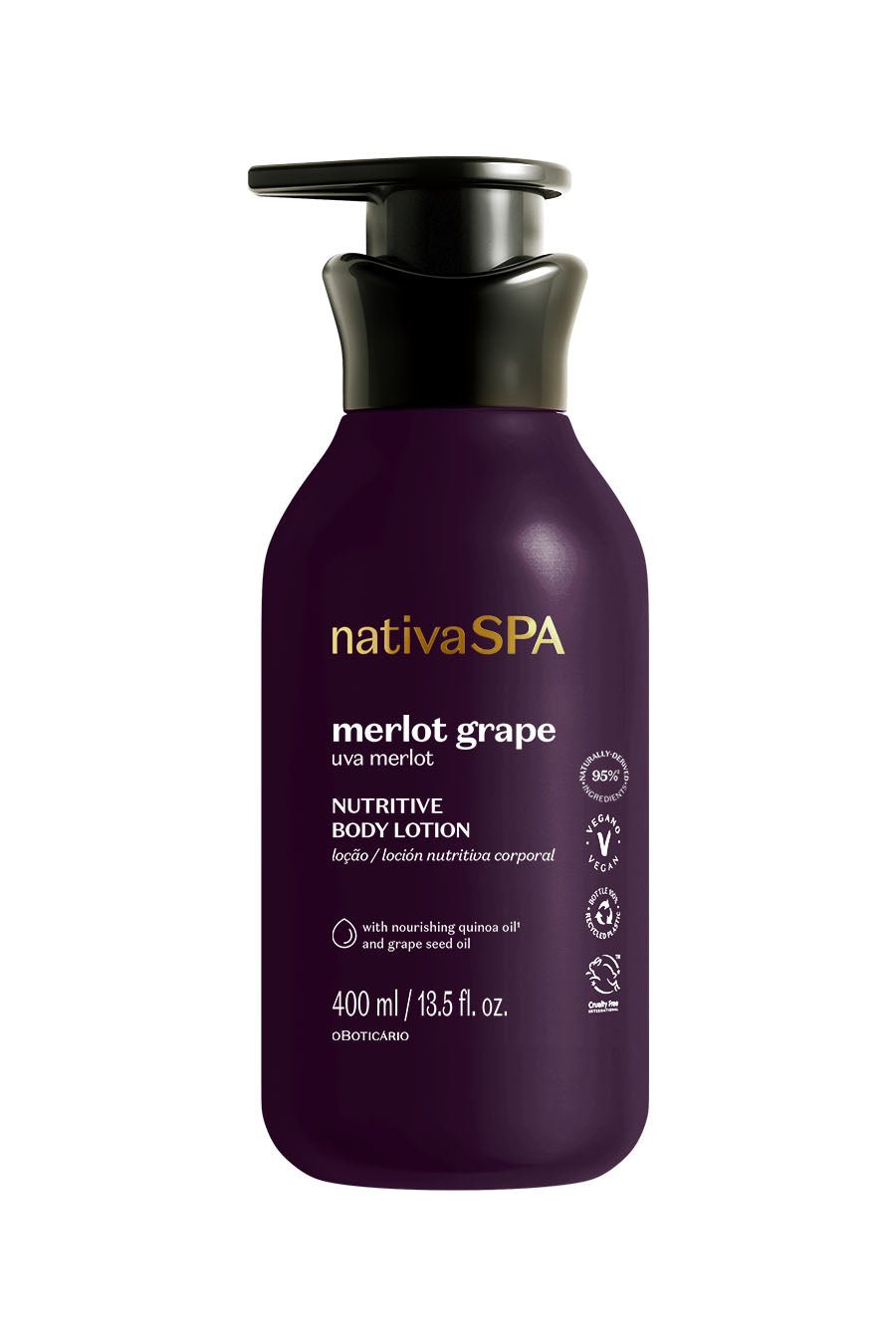 Nativa Spa Merlot Grape Body Lotion