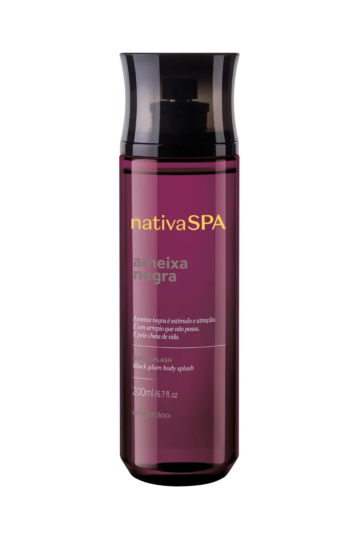 Nativa Spa Salpicadura corporal de ciruela negra