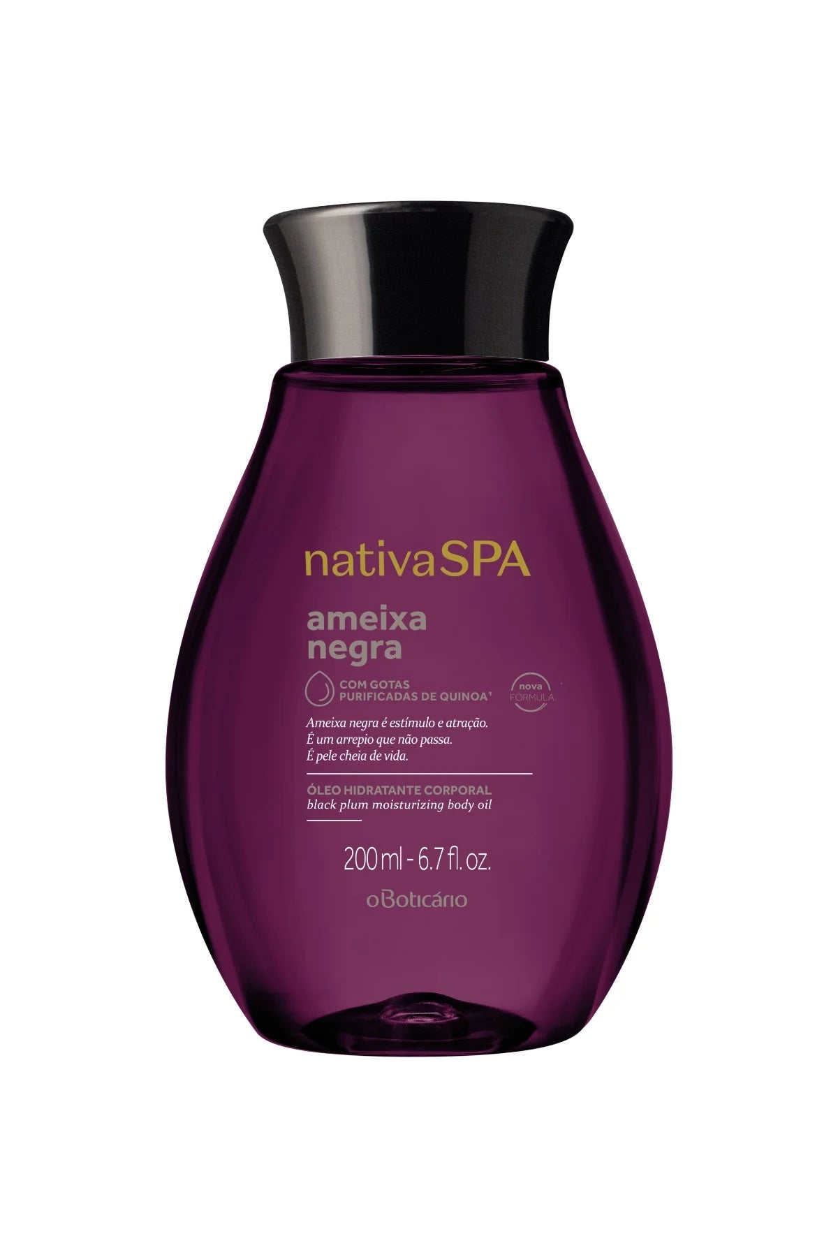 Aceite corporal de ciruela negra Nativa Spa