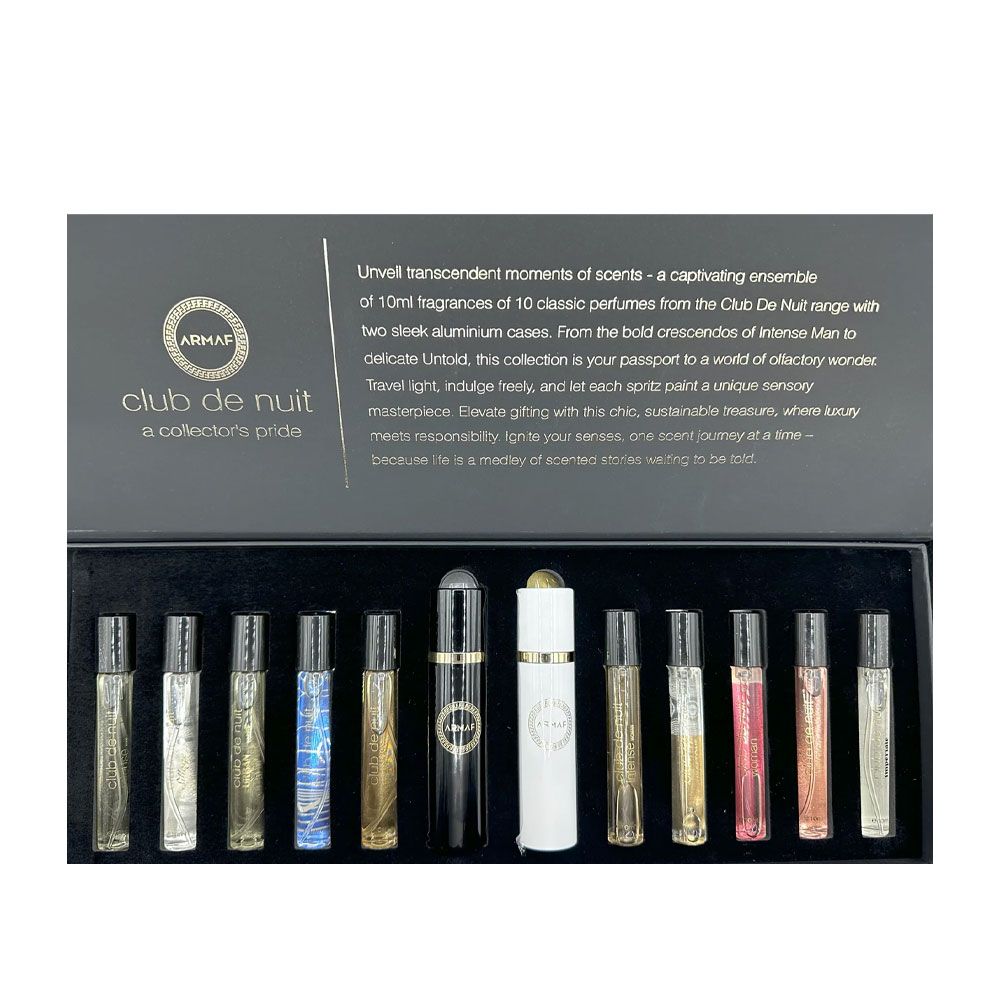 Club De Nuit Armaf Collector's Pride Discovery Gift Set 10X