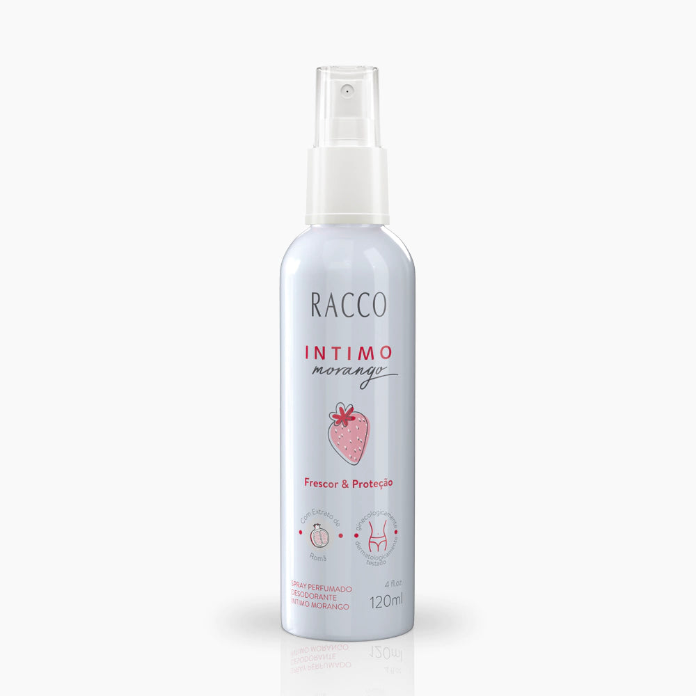 Racco Intimo Desodorante Spray Morango 120ml