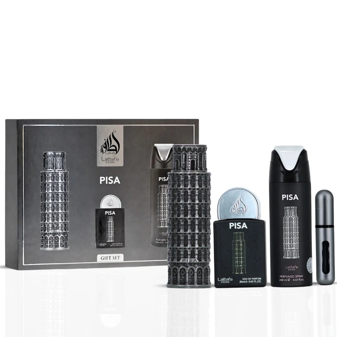 Lattafa Pride Pisa 3 Piece Gift Set