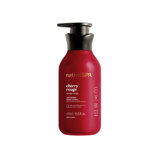 Nativa Spa Cherry Rouge Softening Body Lotion