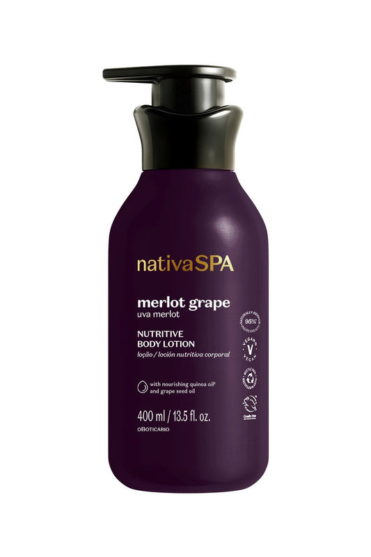 Nativa Spa Merlot Grape Body Lotion