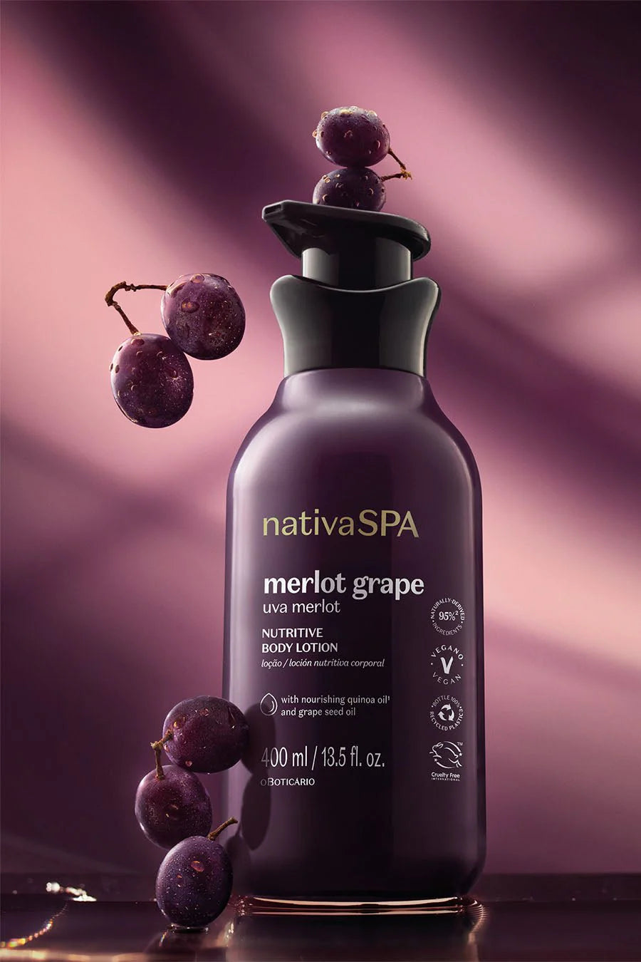 Nativa Spa Merlot Grape Body Lotion