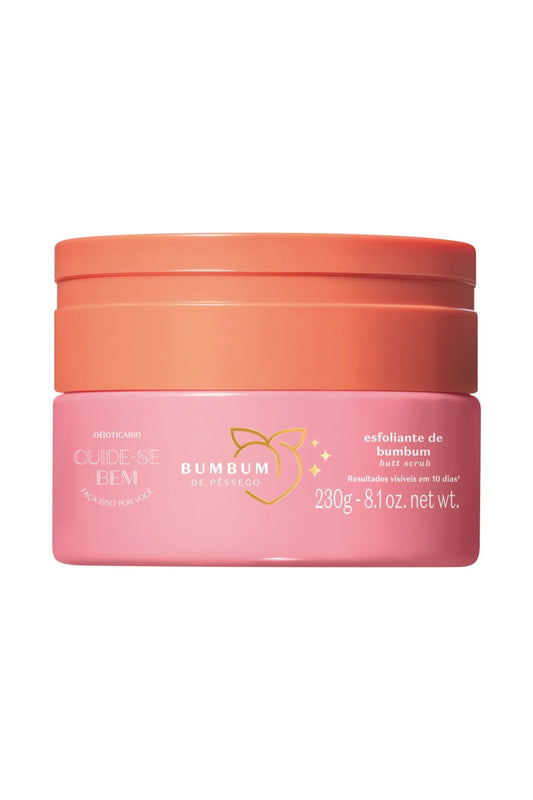 Exfoliante Cuide-se Bem Peach "Bumbum"