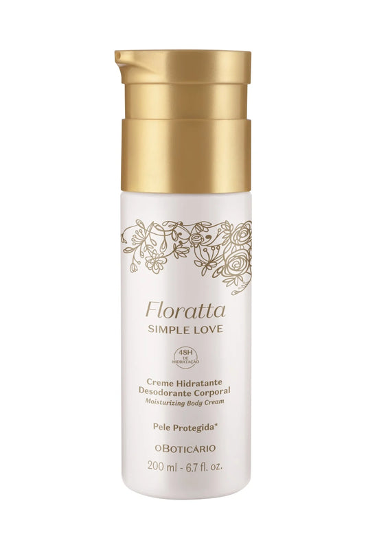Loción corporal hidratante Floratta Simple Love
