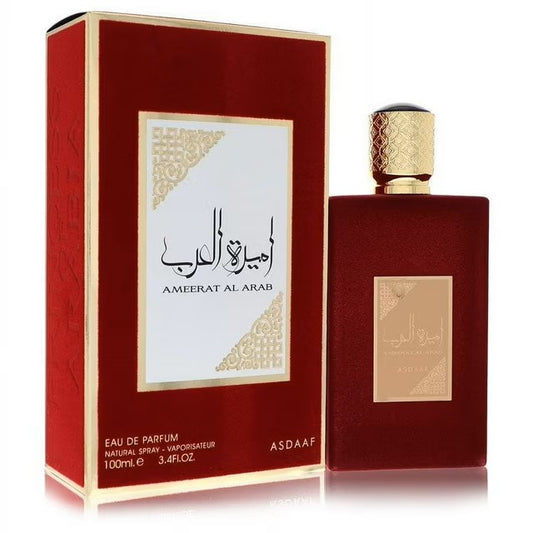 Perfume Ameerat Al Arab da Asdaaf para mulheres (vermelho) EDP 100ml