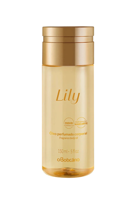 Aceite corporal perfumado con lirio