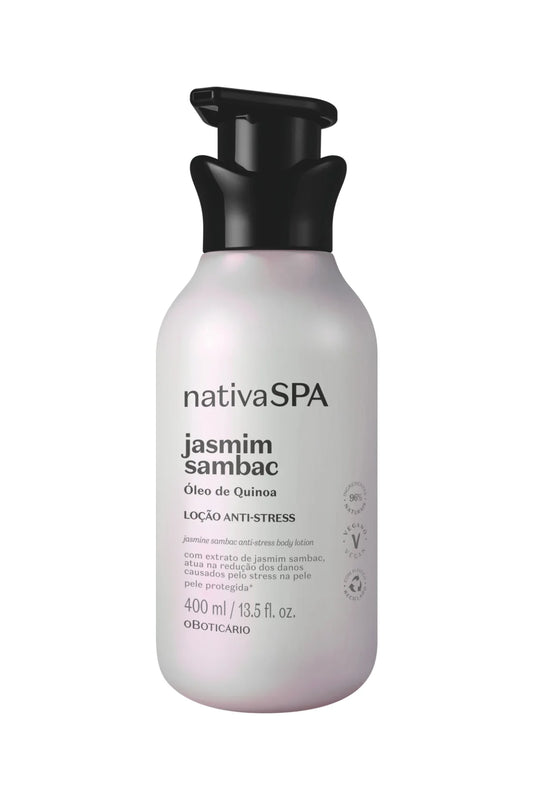Loción corporal de jazmín y sambac de Nativa Spa