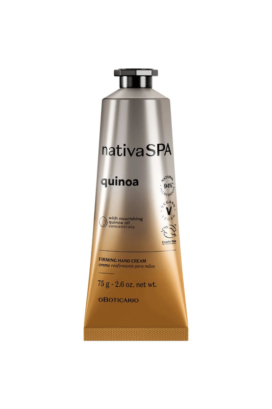 Crema reafirmante de manos de quinoa Nativa Spa
