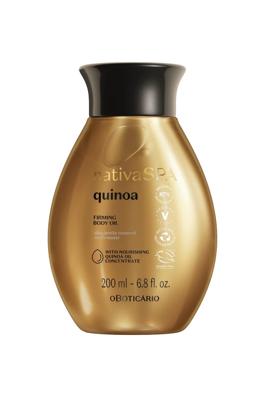Aceite corporal reafirmante de quinoa Nativa Spa