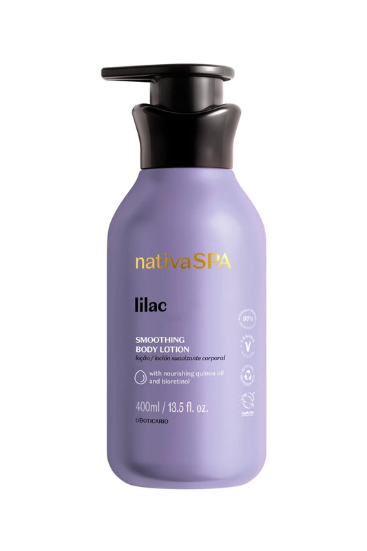 Loción corporal suavizante Lilac de Nativa Spa