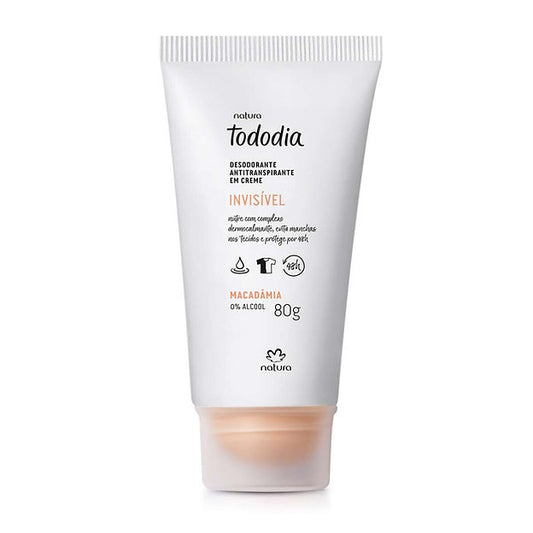Natura Tododia - Macadamia - Desodorante en crema antitranspirante femenino 80 g