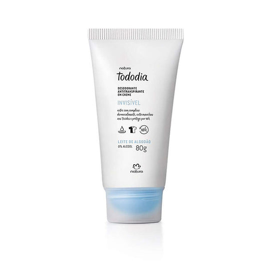 Natura Tododia Leite de Algodao - Crema Antitranspirante Femenina 80Gr