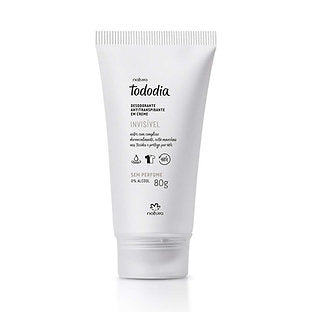 Natura Tododia Sem Perfume - Desodorante Crema Antitranspirante Femenino 80Gr