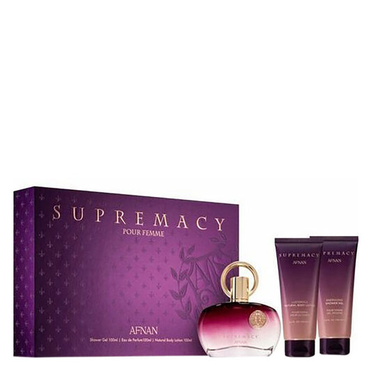 Afnan Supremacy Purple For Women Gift Set