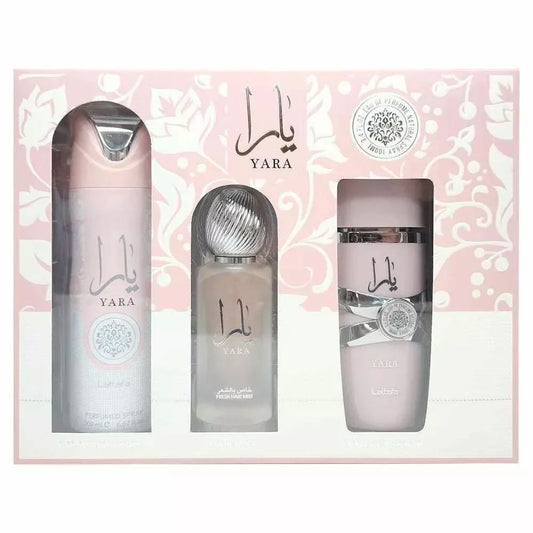 Yara Lattafa 3 Piece Set For Women